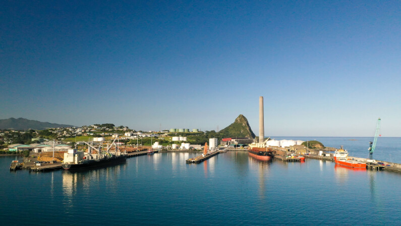 Port Taranaki Drone